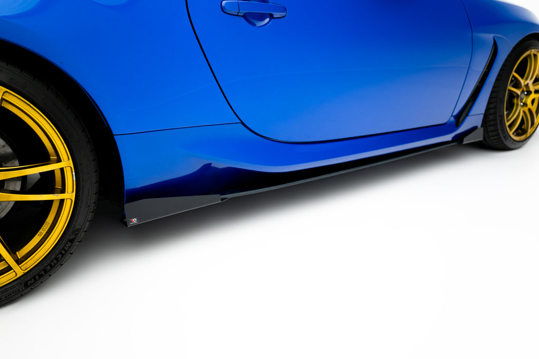 Maxton Design Street Pro Side Skirts Diffusers V.1 + Flaps Subaru BRZ Mk2