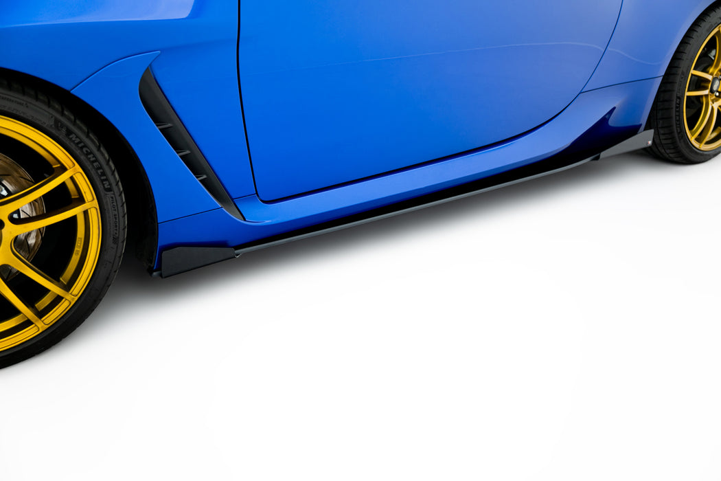 Maxton Design Street Pro Side Skirts Diffusers V.1 + Flaps Subaru BRZ Mk2