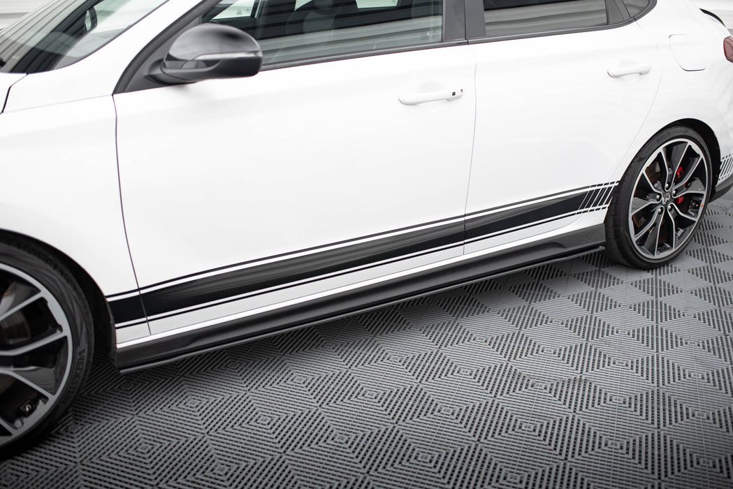 Maxton Design Street Pro Side Skirts Diffusers V.1 Hyundai I30 N Mk3 / Mk3 FL Hatchback / Fastback