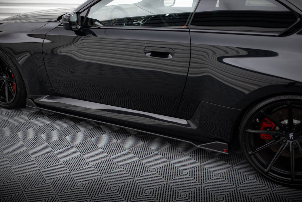 Maxton Design Street Pro Side Skirts Diffusers V.2 BMW M2 G87