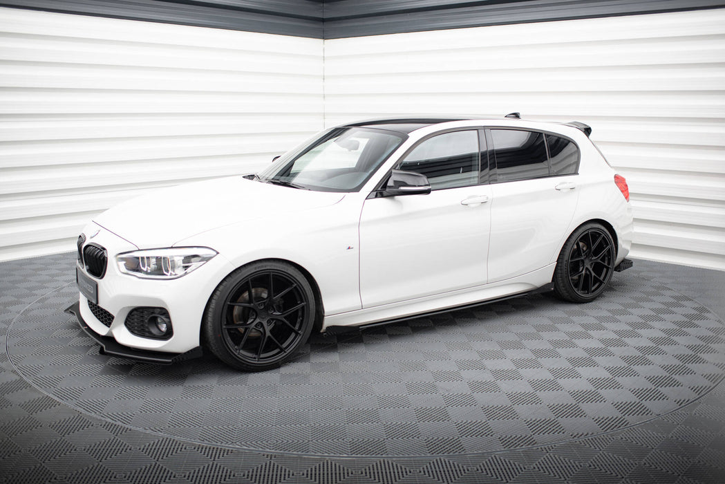 Maxton Design Street Pro Side Skirts Diffusers V.2 + Flaps for BMW 1 F20 M135i / M140i / M-Pack