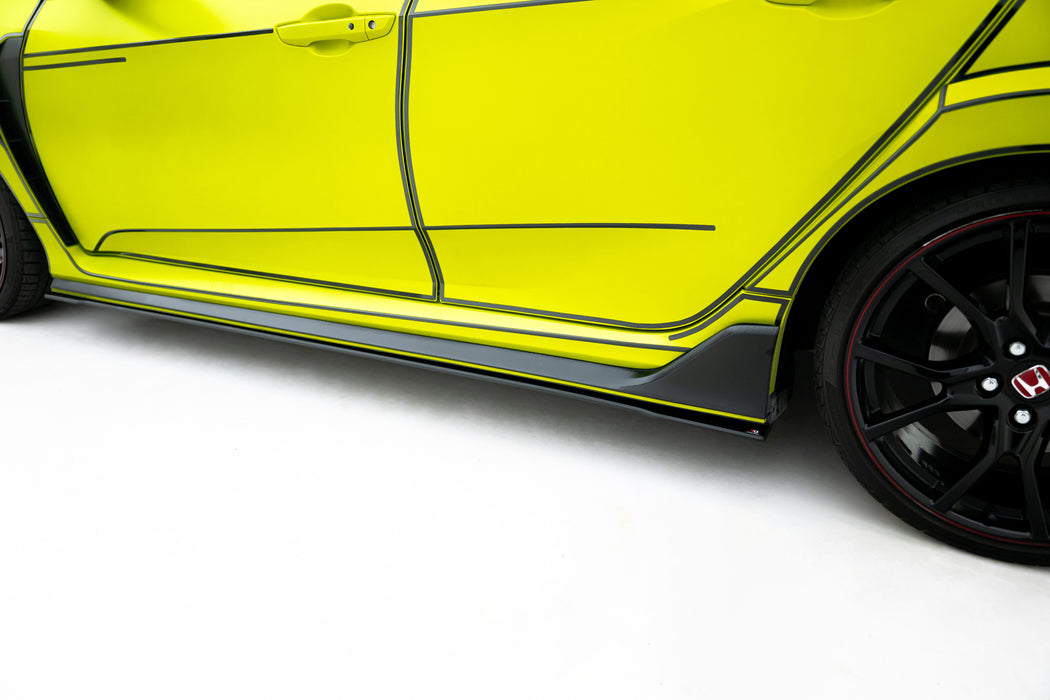 Maxton Design Street Pro Side Skirts Diffusers V.2 Honda Civic Type R Mk10