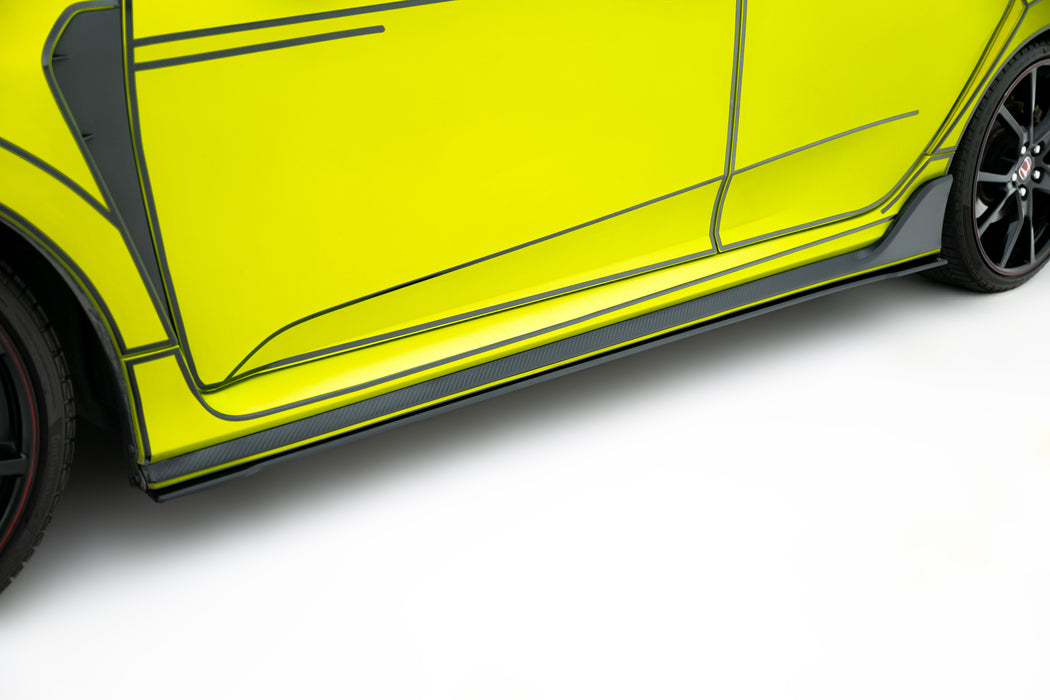 Maxton Design Street Pro Side Skirts Diffusers V.2 Honda Civic Type R Mk10