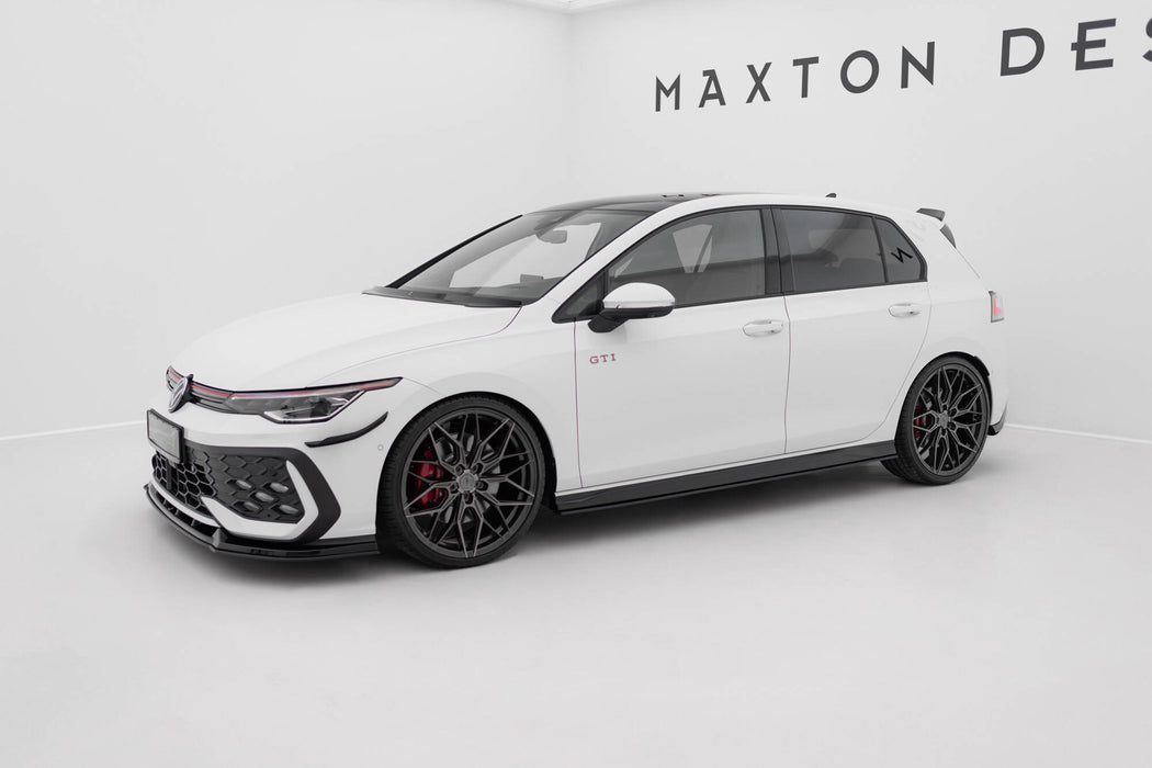Maxton Design Street Pro Side Skirts Diffusers V.2 Volkswagen Golf GTI / GTE / GTI Clubsport / R-Line Mk8