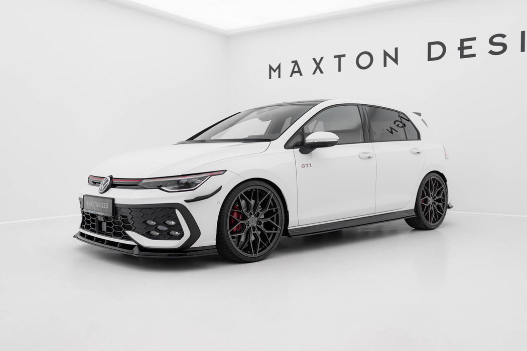 Maxton Design Street Pro Side Skirts Diffusers V.2 Volkswagen Golf GTI / GTE / GTI Clubsport / R-Line Mk8