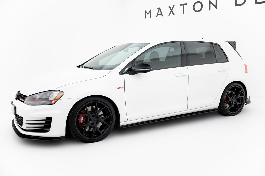 Maxton Design Street Pro Side Skirts Diffusers VW Golf 7 GTI