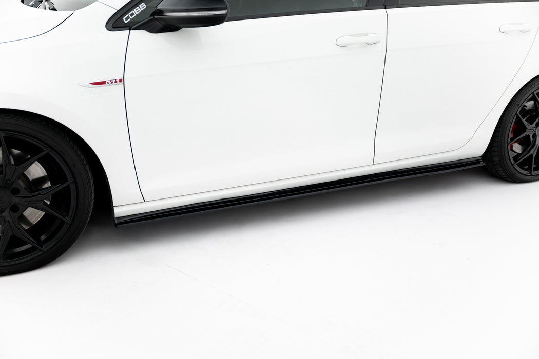 Maxton Design Street Pro Side Skirts Diffusers VW Golf 7 GTI