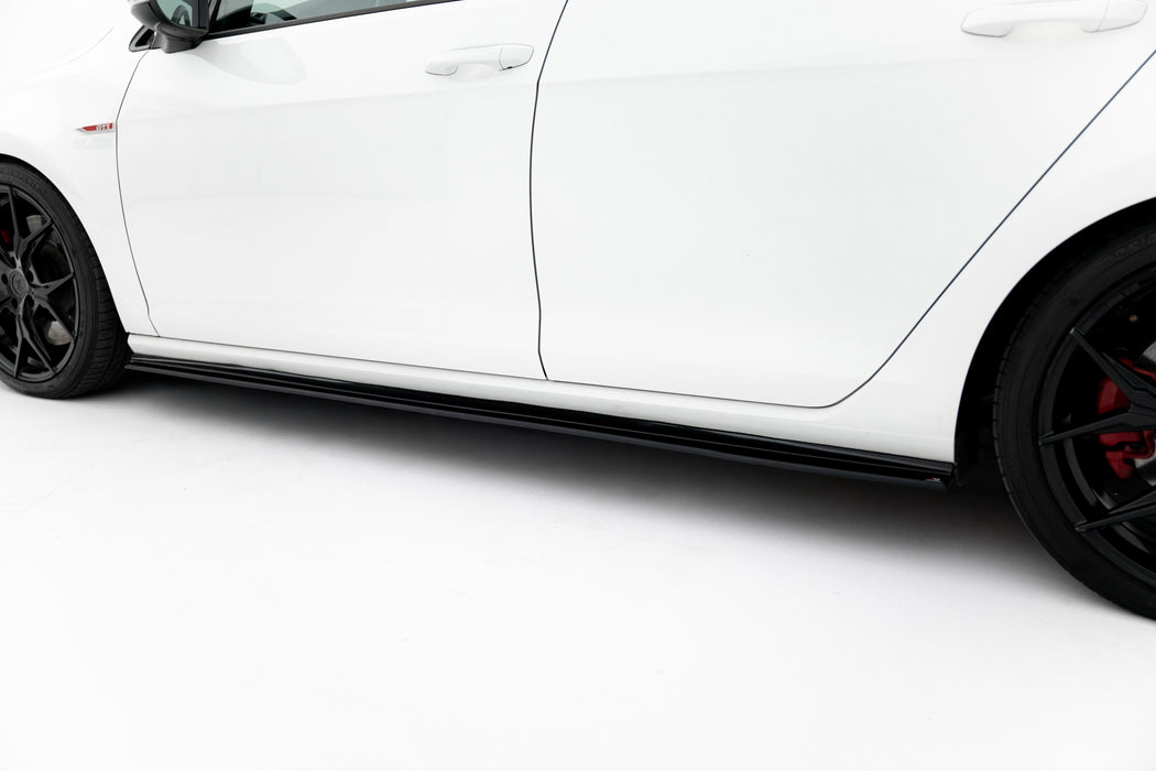 Maxton Design Street Pro Side Skirts Diffusers VW Golf 7 GTI