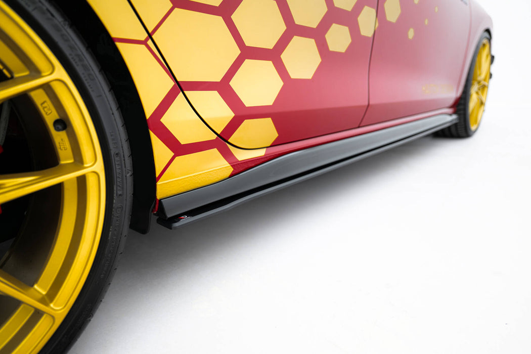 Maxton Design Street Pro Side Skirts Diffusers Volkswagen Golf GTI Clubsport Mk8 Facelift