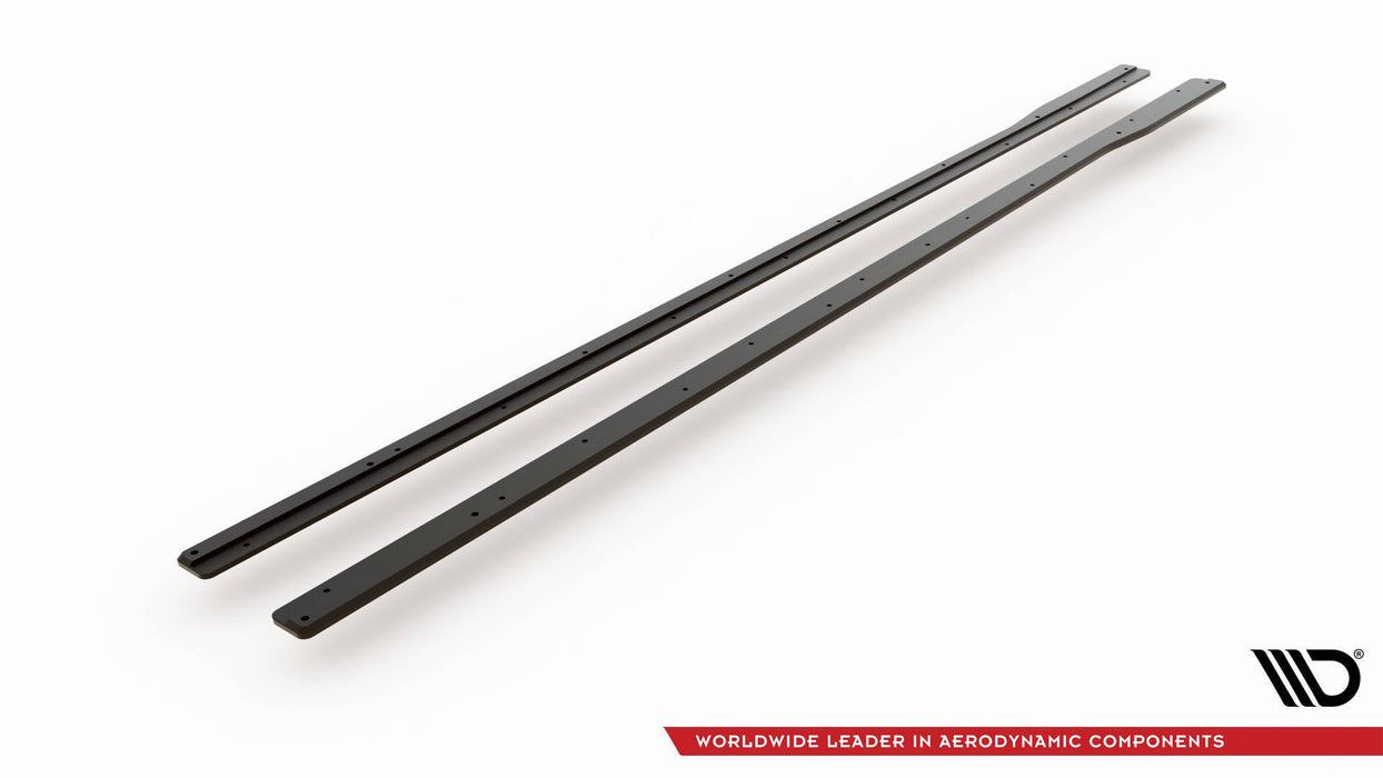 Maxton Design Street Pro Side Skirts Diffusers Volkswagen Golf R / R-Line Mk7 Facelift