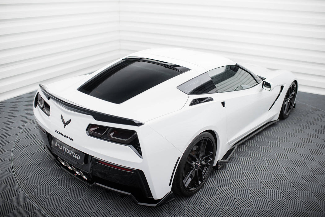 Maxton Design The extension of the rear window Chevrolet Corvette Stingray / Z06 C7