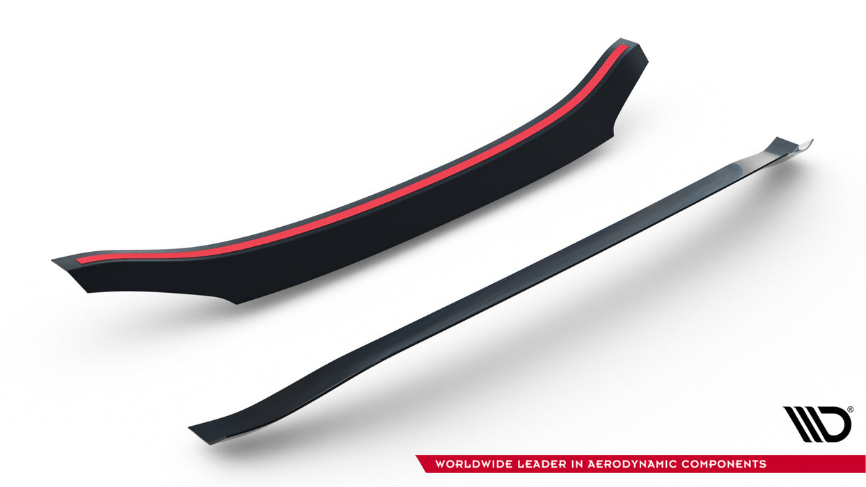Maxton Design UPPER Spoiler Cap V.2 Honda Civic Type-R Mk10 / Mk10 Facelift