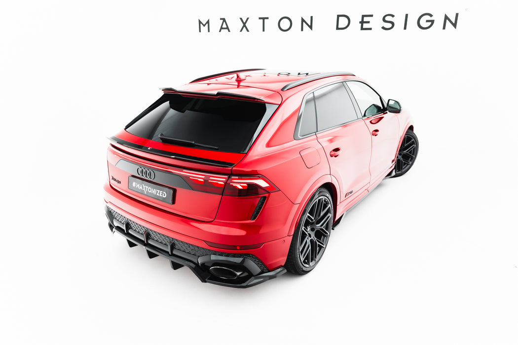 Maxton Design Upper Spoiler Cap Audi RSQ8 Mk1 Facelift