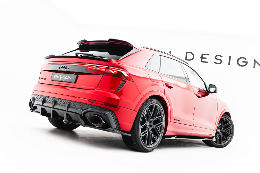 Maxton Design Upper Spoiler Cap Audi RSQ8 Mk1 Facelift
