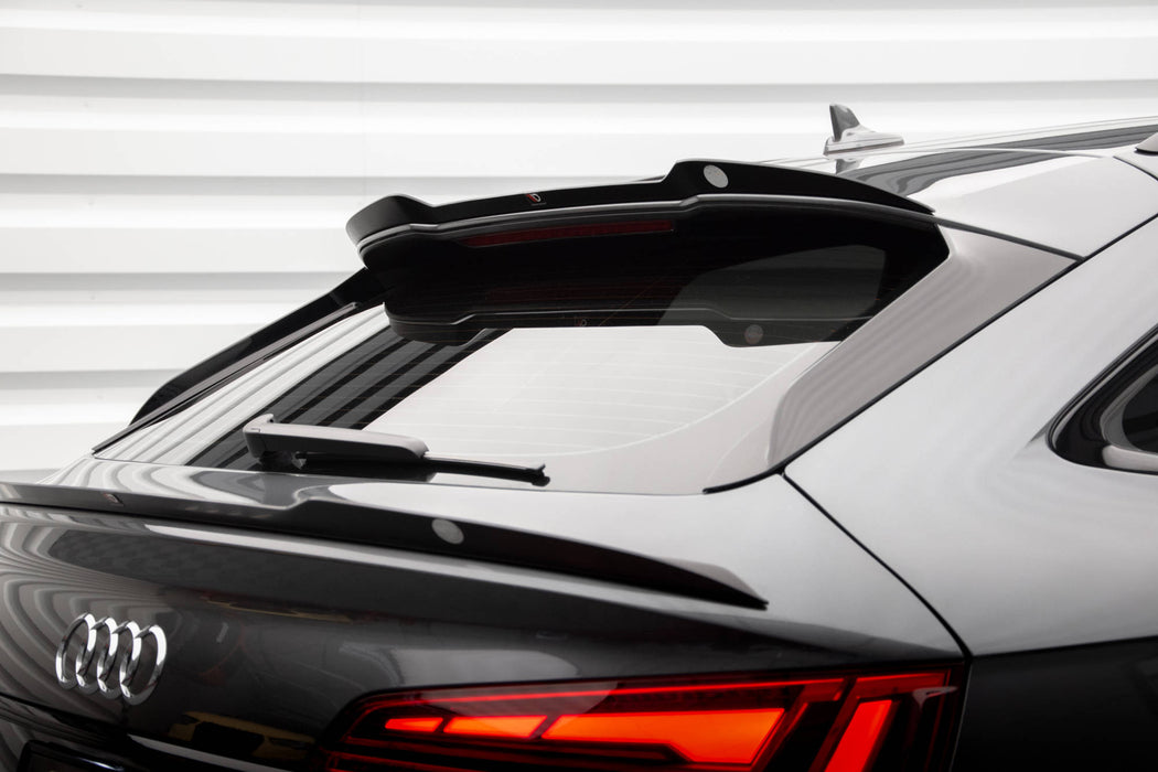 Maxton Design Upper Spoiler Cap Audi SQ5 / Q5 S-Line Sportback Mk2 Facelift