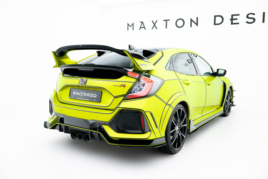 Maxton Design Upper Spoiler Cap V.1 Honda Civic Type-R Mk10 / Mk10 Facelift