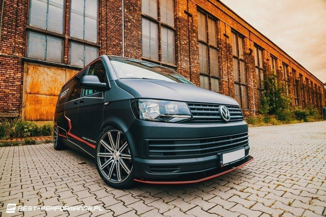 Maxton Design VOLKSWAGEN T6 FRONT SPLITTER v.1