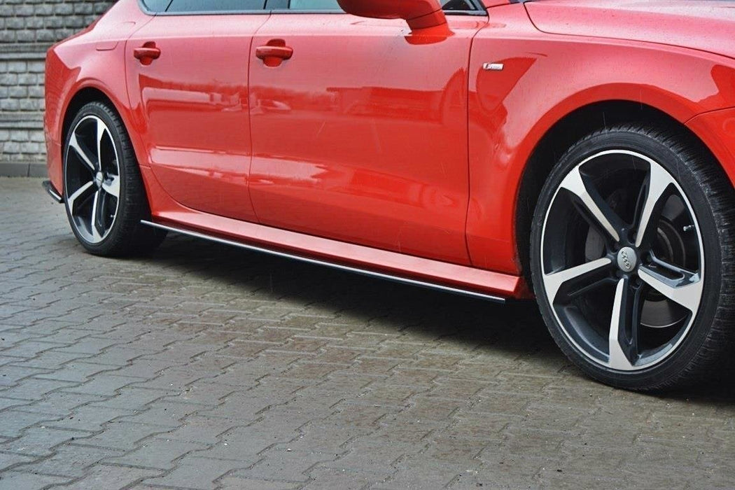 Side Skirts Diffusers Audi S7 / A7 S-Line C7 Fl (2014-2017)