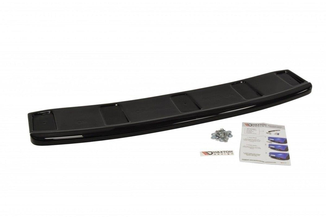 Central Rear Splitter Audi A7 S-Line (Facelift) (Without Vertical Bars) (2014-2018)