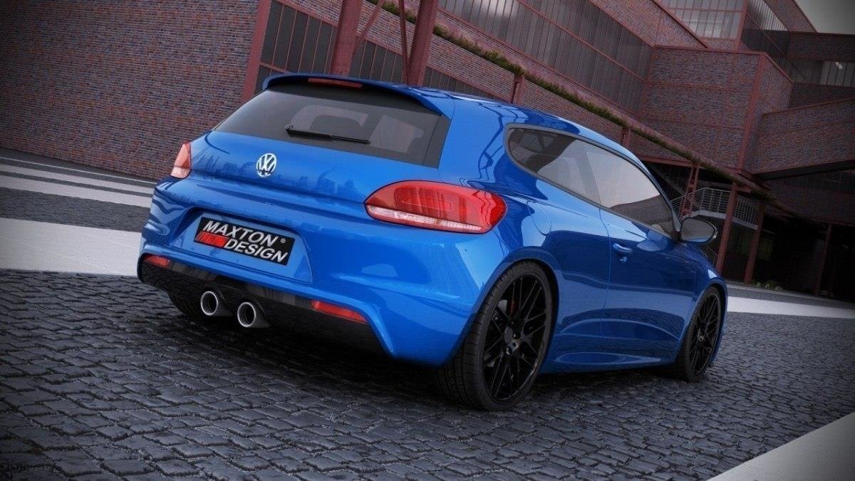 Rear Valance Vw Scirocco Iii  R With 2 Exhaust Holes