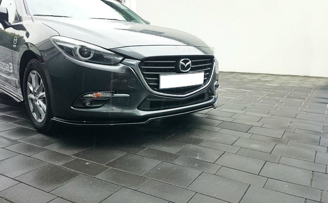 Front Splitter V.1 Mazda 3 Mk3 Facelift (2017-Up)