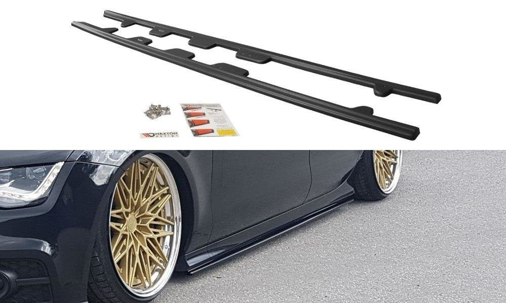Side Skirts Diffusers Audi S7 / A7 S-Line C7