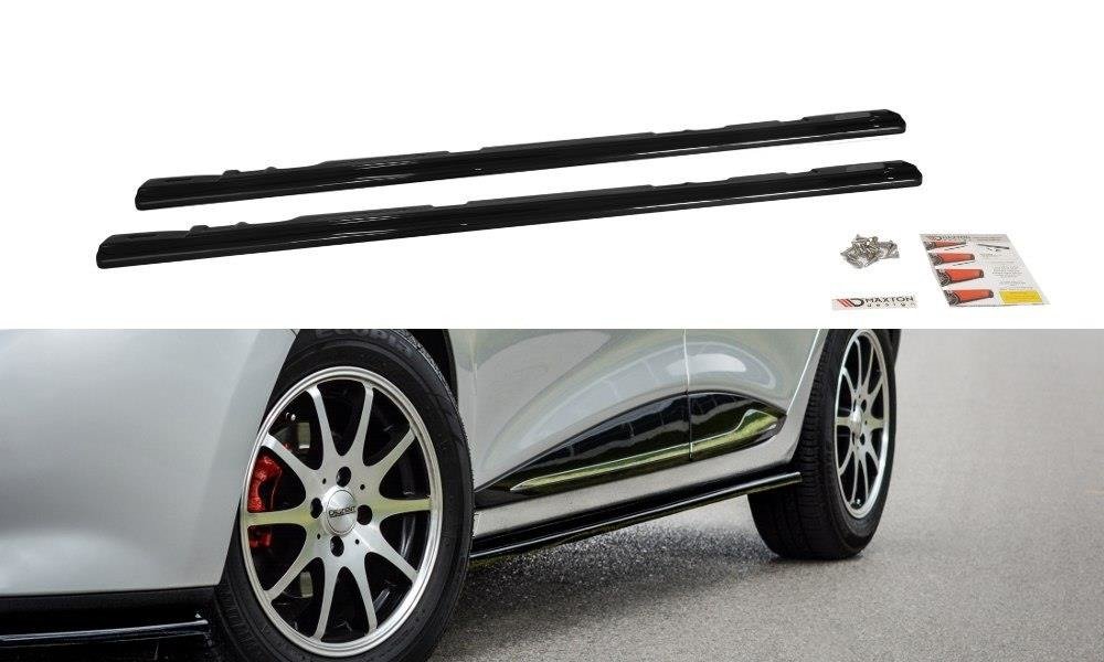 Side Skirts Diffusers Renault Clio Mk4 Standard (2012-2016)