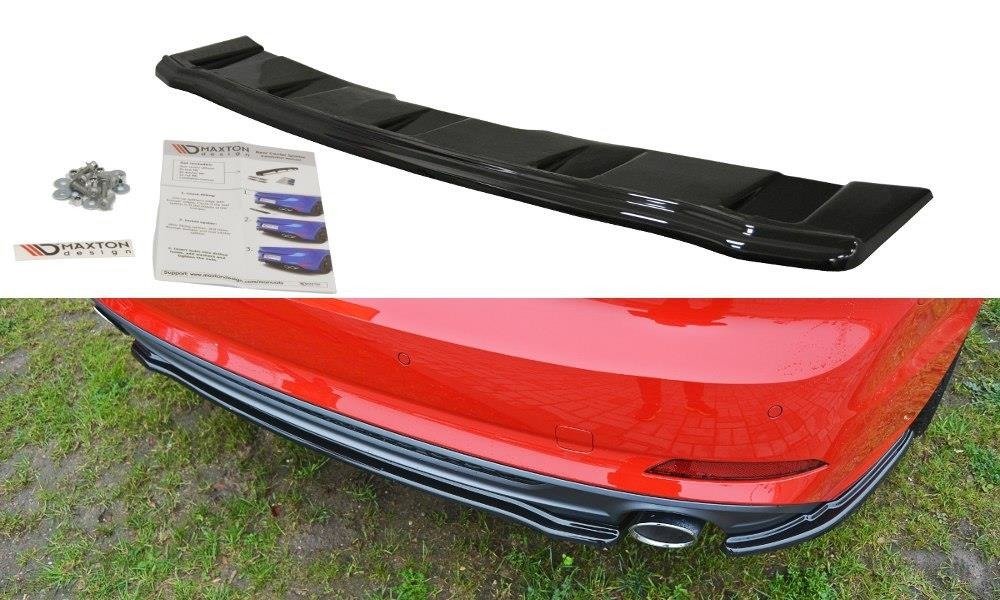 Central Rear Splitter Audi A5 F5 S-Line Coupe (Without A Vertical Bar) (2016 -)