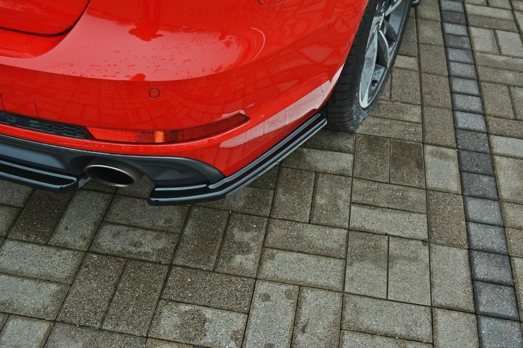 Rear Side Splitters Audi A4 B9 S-Line Avant