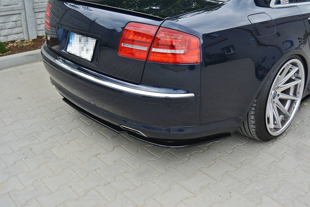 Central Rear Splitter (No Vertical Bars) Audi S8 D3 (2006-2010)