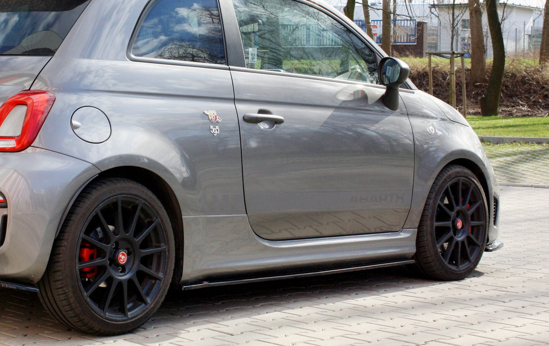 Side Skirts Diffusers Fiat 500 Abarth Mk1 Facelift (2016-Up)