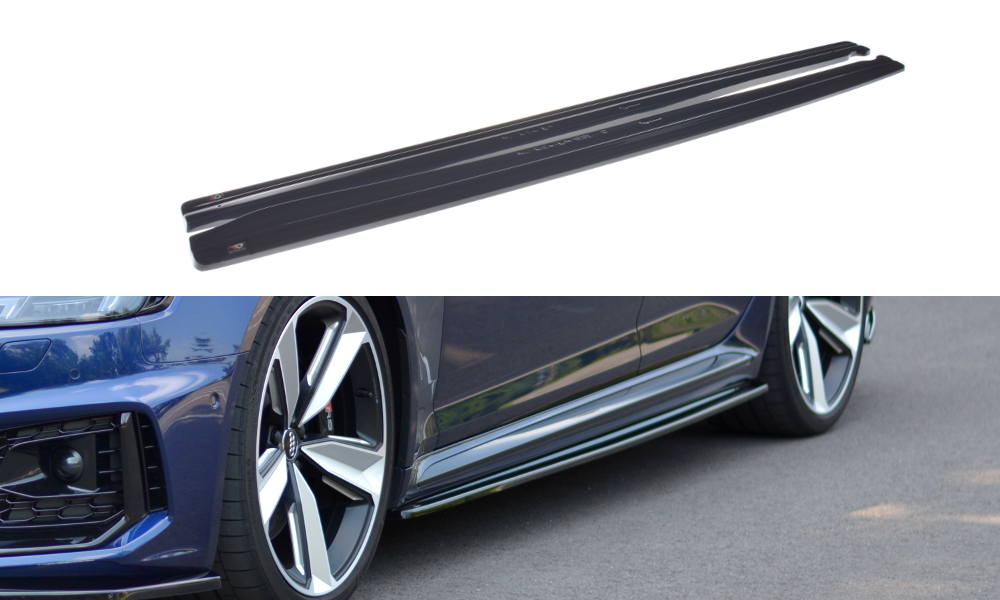 Side Skirts Diffusers Audi Rs4 B9 (2017-Up)