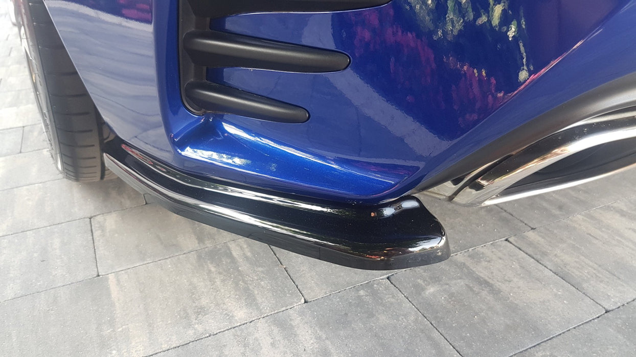 Rear Side Splitters Lexus Rc (2014-Up)