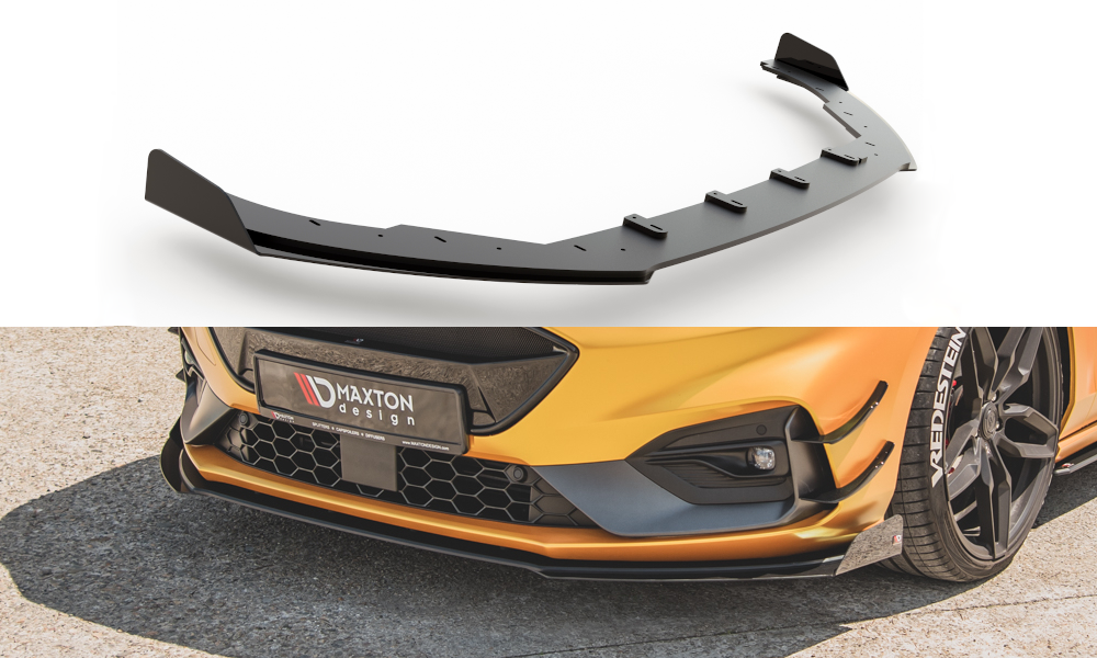 Maxton Racing Front Splitter (+Flaps) Ford Focus Mk4 St/ Mk4 St Line (2019-)